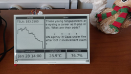 Etlas: e-paper dashboard