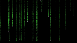 Recreating the Matrix rain with ANSI escape sequences